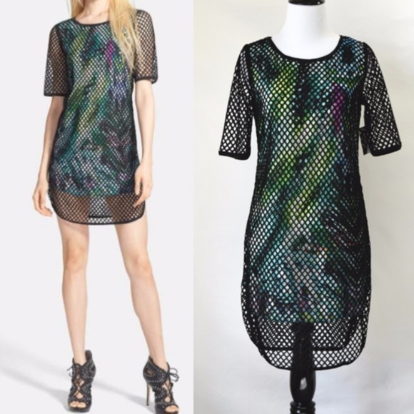 Foxiedox Dresses & Skirts - NWT PacSun Foxiedox Mini Mesh Dress goth